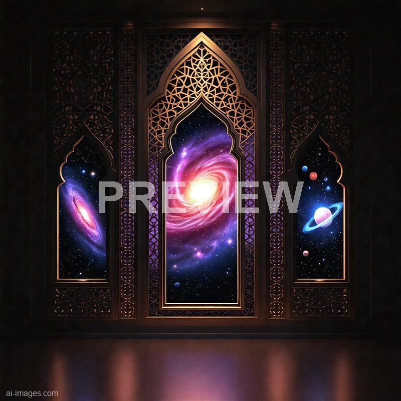 14388 - a-window-to-the-cosmos-a-3d-islamic-mashrabiya-each-o_250705165315_00001